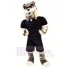 Strong Bulldog with Suit Mascot Costumes Adult	