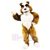 Power Muscular Bulldog Mascot Costumes Cartoon