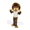 School Brown Lion Mascot Costumes Cartoon