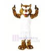Strong Wildcats with White Suit Mascot Costumes