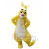 Yellow Rabbit with Big Eyes Mascot Costumes Animal