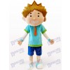 Smart Boy Cartoon Adult Mascot Costume