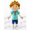 Smart Boy Cartoon Adult Mascot Costume