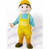 Miner Boy Cartoon Adult Mascot Costume