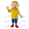 Yellow Boy Mascot Adult Costume