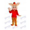 Golden Pig Mascot Adult Costume