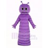 Purple Bug Caterpillar Insect Mascot Costume