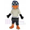 Skyhawk mascot costume