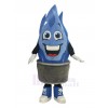 Flame mascot costume