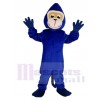 Blue Gorilla Monkey Mascot Costume Animal