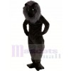 Black Lion Mascot Costume