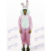 Easter Pink Rabbit Open Face Kids Animal Mascot Costume