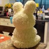 Red Rose Rabbit Flower Rabbit Best Gift for Mother's Day, Valentine's Day, Anniversary, Weddings and Birthday