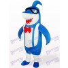 Blue Big Head Shark Animal Adult Mascot Costume