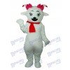 Beauty Sheep Mascot Adult Costume