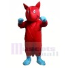 Red Rhino Mascot Costumes