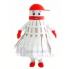 Badminton with Red Hat Mascot Costume College	