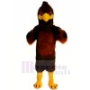 Majestic Brown Hawk Mascot Costumes Cartoon
