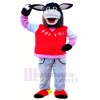 Black Donkey with Long Ears Mascot Costumes Animal