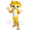 Yellow Cat Mascot Costumes Cartoon