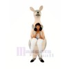 Grey Kangaroo Mother Mascot Costumes Adult