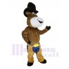 Cowboy Ox Cattle mascot costume