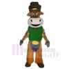 Cowboy Ox Cattle mascot costume