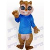 Blue Squirrel Animal Adult Mascot Costume