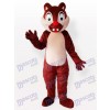 Tiny Brown Squirrel with Two Incisors Adult Mascot Costume