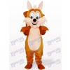 Brown Squirrel With Big Tail Animal Adult Mascot Costume