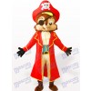 Pirate Squirrel Animal Adult Mascot Costume