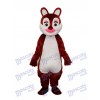 Pink Nose Squirrels Mascot Adult Costume