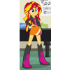 Sunset Shimmer Mascot Costume