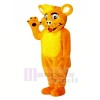 Smiling Lion Mascot Costumes Cartoon