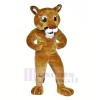 Power Brown Lion Mascot Costumes Cartoon