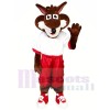 Fox with Big Eyes Mascot Costumes Animal