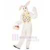 White Easter Bunny Adult Mascot Costumes Animal	