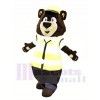 Carl Bear Social Worker Mascot Cotsumes Bear