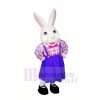 Lady Easter Bunny Mascot Costumes Cartoon