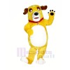 High Quality Yellow Dog Mascot Costumes Cartoon	