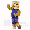 Golden Panther Mascot Costumes College