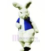 Fierce White Rabbit Mascot Costumes Cartoon