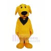 Furry Yellow Dog Mascot Costumes Cartoon