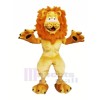 Happy Furry Lion Mascot Costumes Cartoon