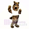 Sport Racoon with White Shirt Mascot Costumes Cartoon