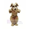 Furry Dog with Big Eyes Mascot Costumes Cartoon