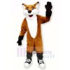 Smiling Fox Mascot Costumes Cartoon