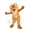 Realistic Furry Lion Mascot Costumes Cartoon