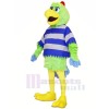 Green Parrot with Yellow Beak Mascot Costumes Animal