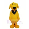 Lightweight Yellow Dog Mascot Costumes Cartoon	